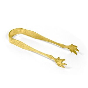 cocktail kingdom® talon tongs - gold-plated