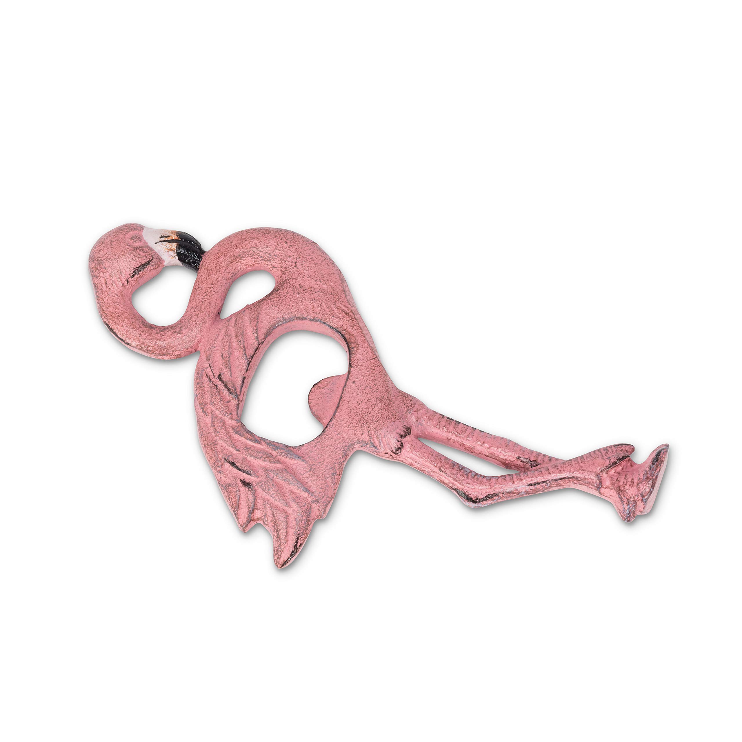 ABBOTT COLLECTION Antique Pink Flamingo Bottle Opener, 1 EA