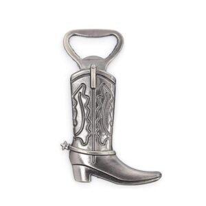 simplelif just hitched cowboy boot bottle opener western birthday wedding favor party cute