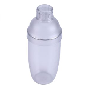 shaker bottle 700cc cocktail great anti-leakage transparent milk tea drink pc shaking container tool with comfortable grip for club home use