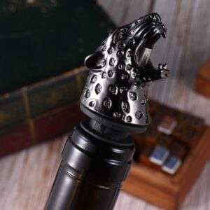 Hemoton Measured Wine Pourer Wine Stoppers for Wine Bottles Bottle Pourer Wine Accessories Wine Pour Spouts Animal Wine Aerator Alloy Wine Stoppers Wine Spout Beer Bottle Cap Seal