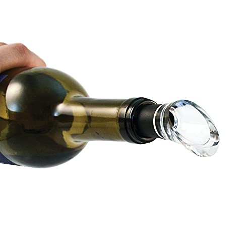 True Deluge Drip-Free Wine Aerator Pourer for Wine Bottles - Aerating Wine Pourer Spout