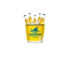landshark lager beach bucket
