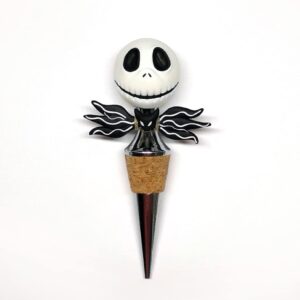 Jack wine bottle stopper Nightmare Before Christmas gifts Halloween Skellington Handmade