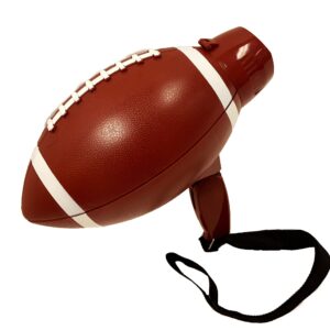 'Barwench Games' Football Shaped Megaphone with Voice, Siren and Built in Bottle Opener!