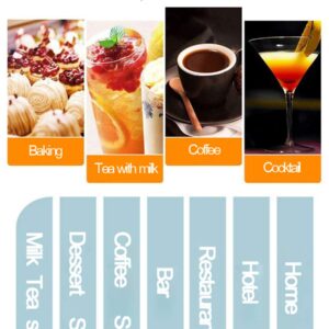 1PC 700CC/24oz Empty Professional Clear Plstic Resin Cocktail Shaker with Scale and Strainer Top Drink Wine Tea Mixer Shaker Cup Bottle for Bar Party Home Use