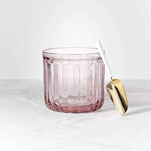 Kate Spade New York Park Circle Ice Bucket, 6.70 LB, Pink