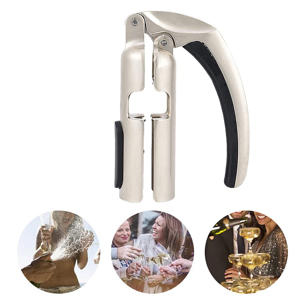 Champagne Bottle Opener Sparkling Wine Cork Puller, Bar Jar Cork Puller Kitchen Champagne Corkscrew for Sparkling Wine Bottle Opener, Wine Cork Puller