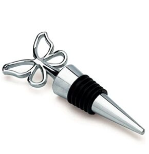 weddingstar butterfly wine stopper in gift packaging