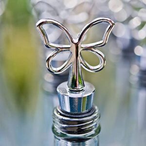 Weddingstar Butterfly Wine Stopper in Gift Packaging