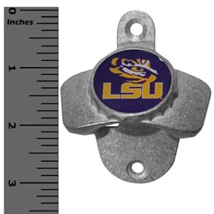 Siskiyou Sports NCAA LSU Tigers Wall Bottle Opener,White