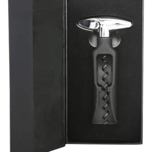 Amlong Plus Self Pulling Easy Corkscrew Wine Opener 6" with Gift Box