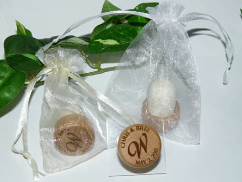 Personalized Cork Wine Stopper, Personalized corks For Wedding Favors, Anniversaries, Custom Wine Stoppers for Special Events and Occasions