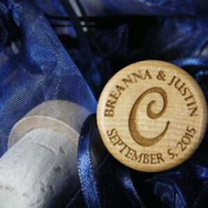 Personalized Cork Wine Stopper, Personalized corks For Wedding Favors, Anniversaries, Custom Wine Stoppers for Special Events and Occasions