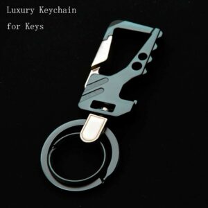 Liangery Heavy Duty Key Chain Bottle Opener with Double Key Rings Beer Opener Style Car Keychain for Men Women