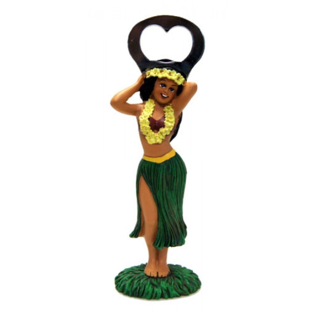 Hawaii Girl Posing 2 Bottle Opener