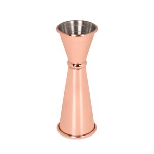 cocktail kingdom® japanese style jigger 1oz / 2oz copper-plated