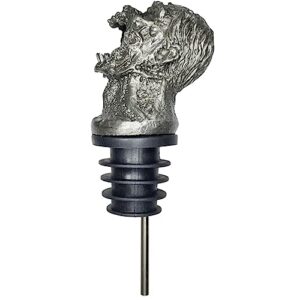wine aerator pourer - zombie head wine aerator pourer spout for most wine bottles - stainless steel wine air aerator for parties & events - mess-free & easy to clean wine pourer by valor kitchen
