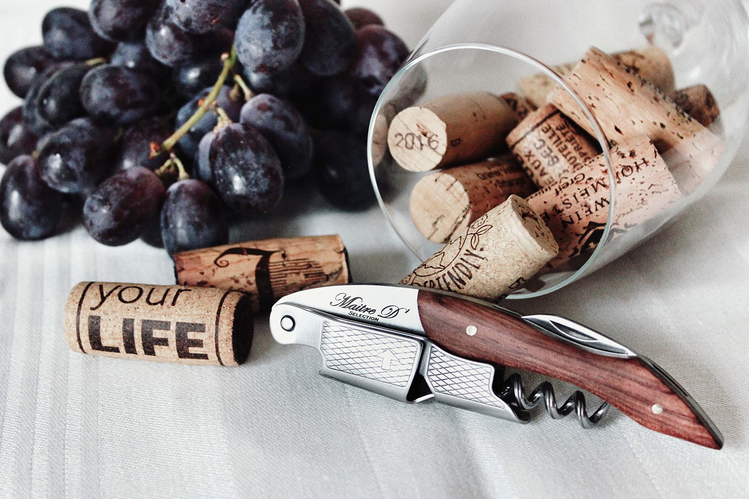 Corkscrew, Wine Opener, Bottle Opener, Waiters Wine Opener,Waiters Corkscrew,Professional Bottle Opener, Gift Wine Opener, 3 In 1 Bottle Opener, Manual Wine Opener, Manual Corkscrew