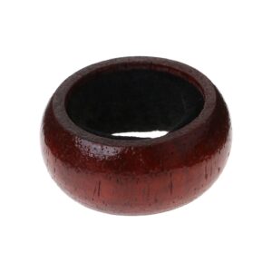 xisaok wine bottle collar - wooden red wine bottle drip collar - stop drips ring home bar accessories
