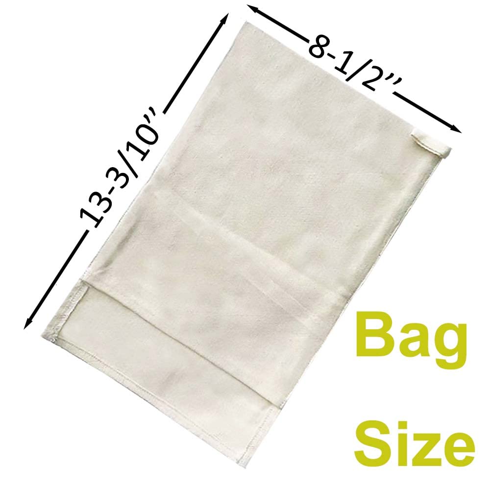 NIUTRIP 2Pcs Ice Lewis Bags for Ice Crushing- Canvas Bag for Dried ice, Bar Tools, Bartender Kit, Kitchen Accessory