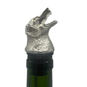 stainless steel dog wine aerator & liquor pourer - bar and household deluxe decanter - wine animal pourer & air diffuser