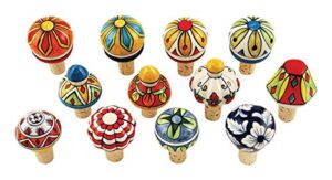 true fabrications country cottage assrtd ceramic stoppers, 1 ea