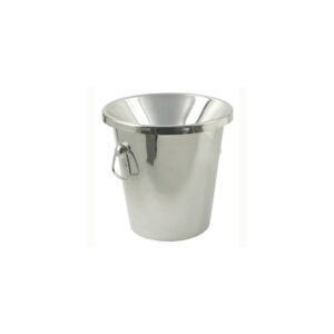 wine enthusiast stainless steel spittoon for wine tasting – sleek premium wine dump bucket for parties, events & more