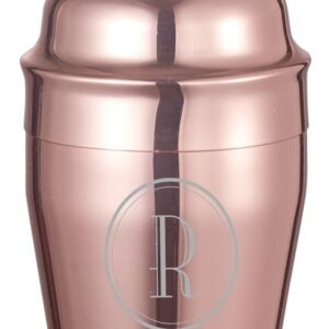 Personalized Visol Stainless Steel Cocktail Shaker with Free Initial Engraving (Copper)