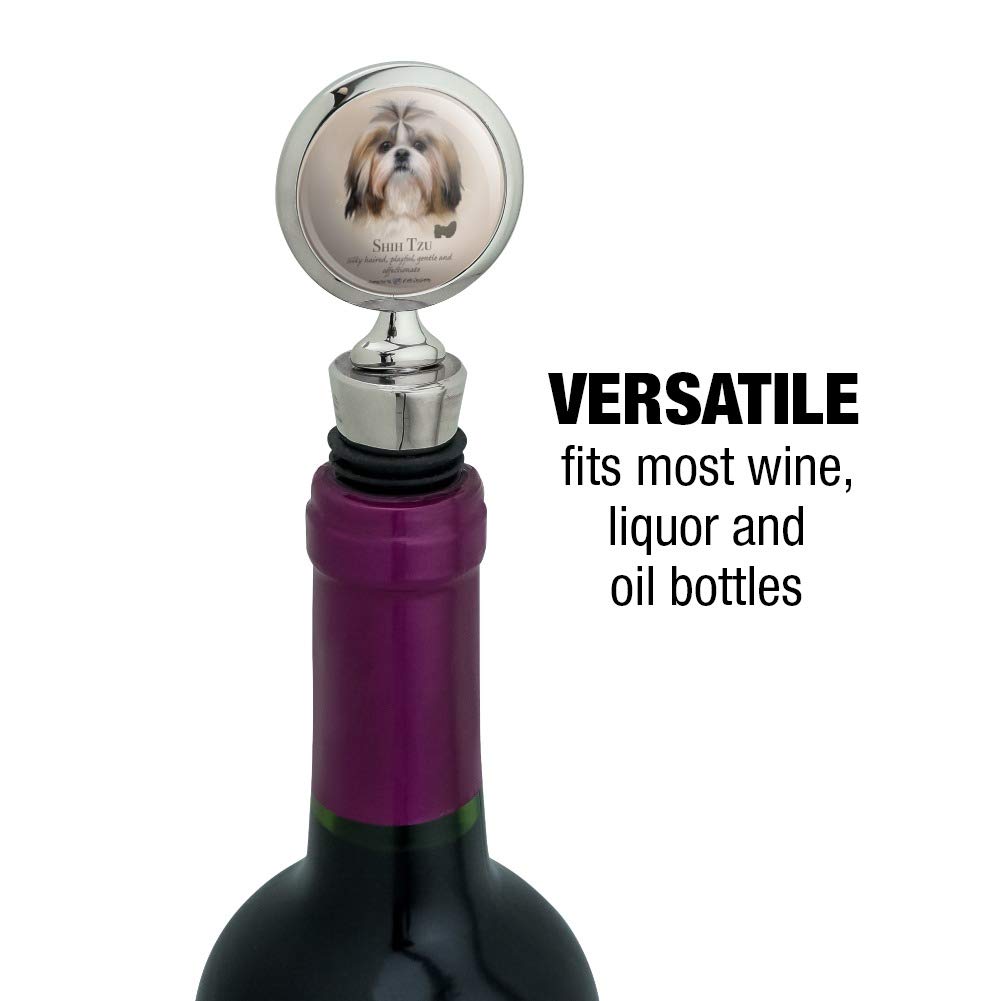 Shih Tzu Dog Breed Wine Bottle Stopper