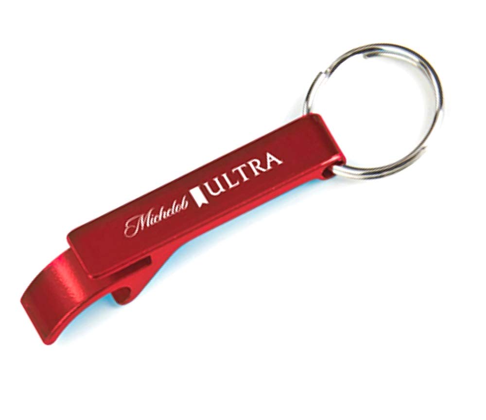 Michelob Ultra Bottle Opener Keychain by Michelob