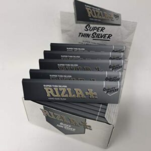 Rizla Rolling Paper, Silver, kingsize slim