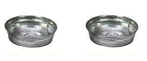 american metalcraft-mtub12 galvanized tub, 95 oz, silver (2)