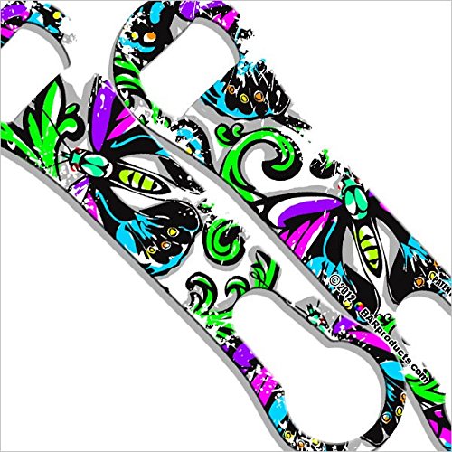 BarConic Painted Butterfly V-Rod® Bottle Opener