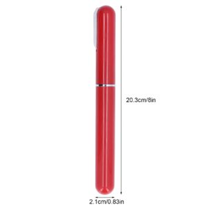 Ladieshow Air Pump Wine Bottle Opener Air Pressure Wine Opener Portable Handheld Needle Tube Pen Shape Stainless Steel Cork Remover for Home Party(Red)