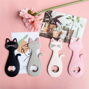 SHFICDJ Animal Cat shape Bottle Opener,Beer Bottle Openers,Creative kitchen supplies gift bottle opener.