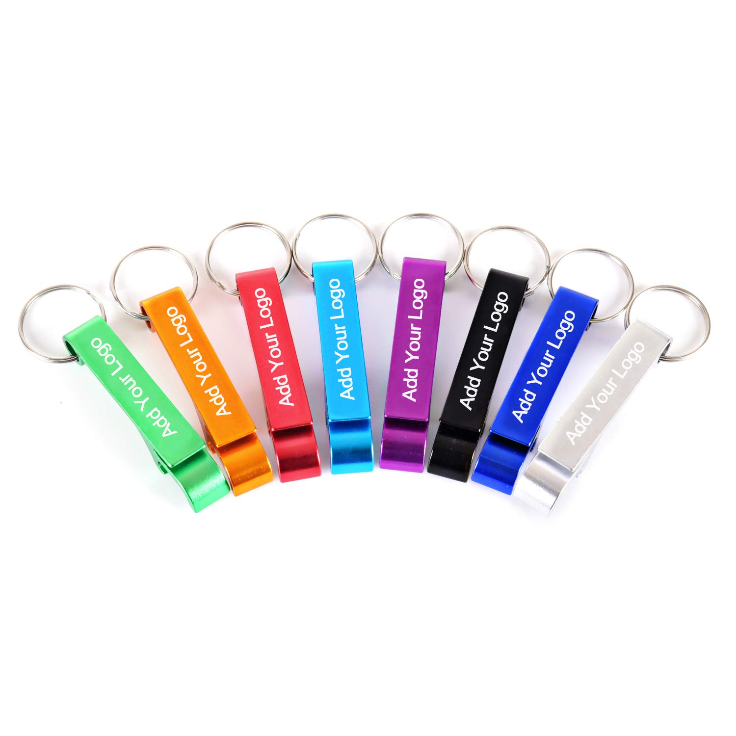 60pcs Personalized Bottle Opener Keychain Custom Aluminum Beer Can Opener Engraved Any Text Logo Wedding Favors, Church Giveaways, Brewery, Hotel, Restaurant, Anniversaries, Party Gift