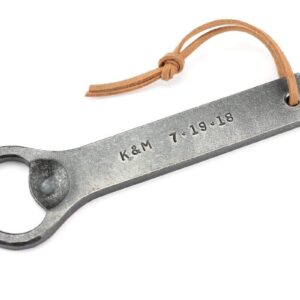 Personalized Hand Forged Bottle Opener