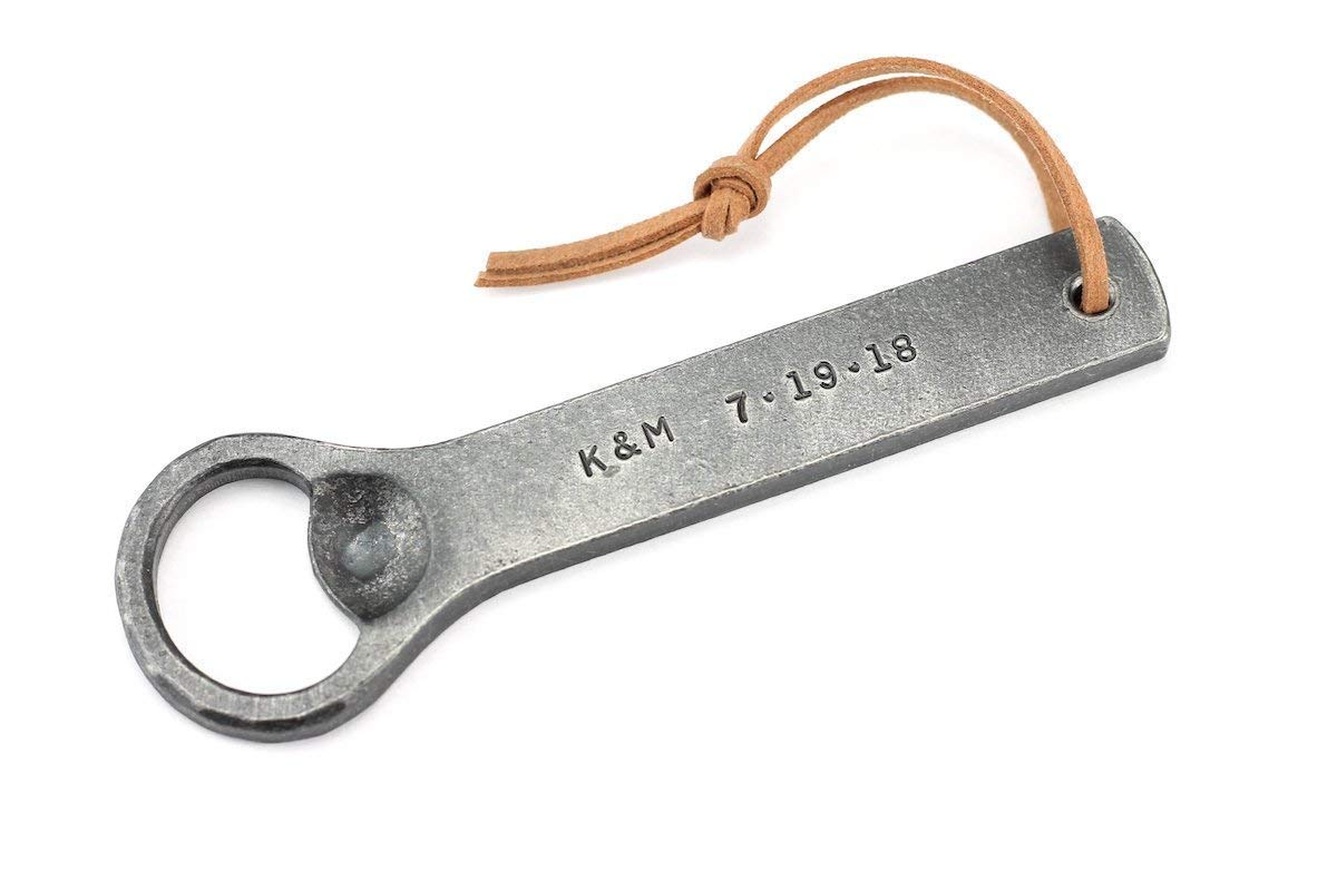 Personalized Hand Forged Bottle Opener