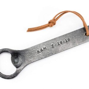 Personalized Hand Forged Bottle Opener