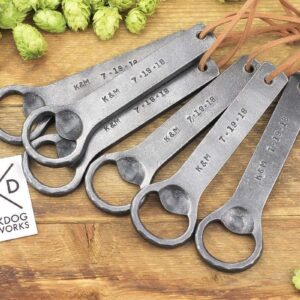 Personalized Hand Forged Bottle Opener