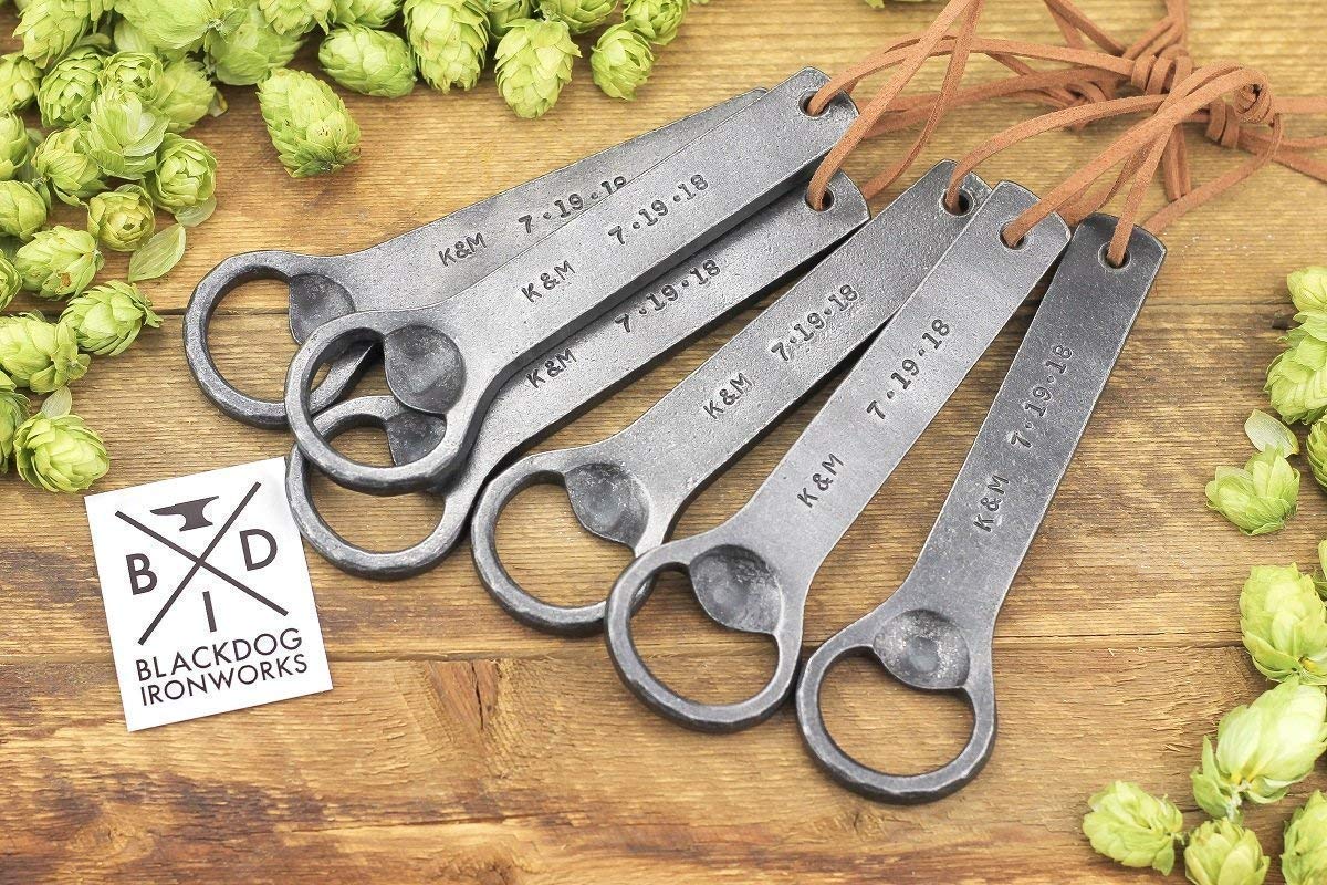 Personalized Hand Forged Bottle Opener