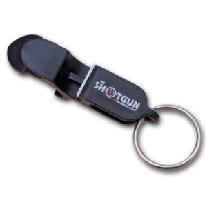 shotgun beer keychain can bottle opener