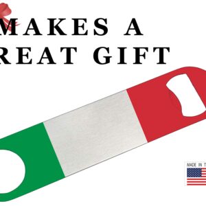 Italy Italian Flag Speed Bottle Opener Heavy Duty Gift