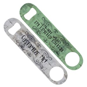 customizable speed bottle opener - limited edition
