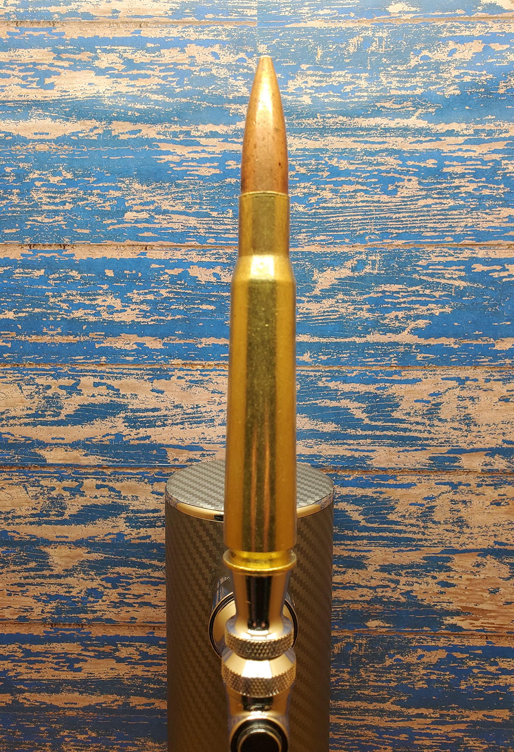 Handmade Beer Tap Handle Upcycled 50 Caliber