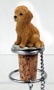 goldendoodle bottle stopper