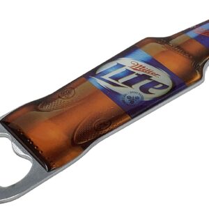 Official Miller Lite Bottle Opener Metal 7" Long