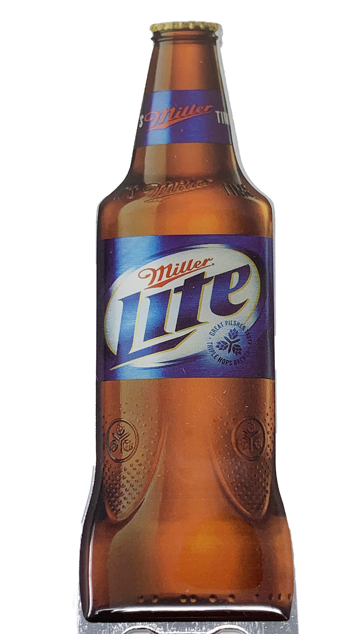 Official Miller Lite Bottle Opener Metal 7" Long