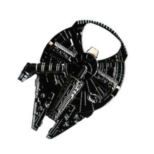 Star Wars Millenium Falcon Metal Bottle Opener - Non-magnetic Opener 2.4" Version